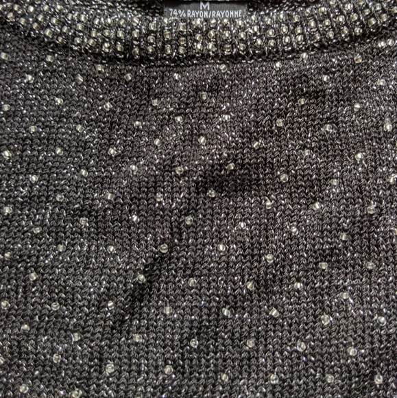 DKNY Beaded Top - Picture 1 of 12